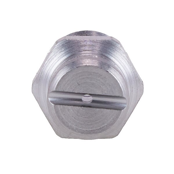 front of nozzle